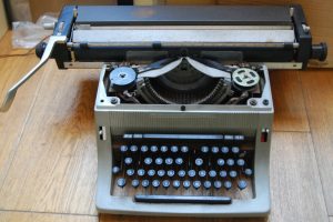 Typewriter used by Dermot Bolger